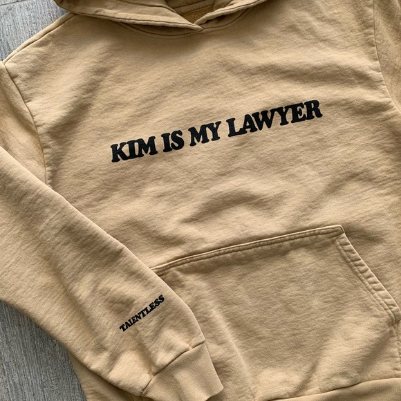 π₯π₯TALENTLESS - KIM IS MY LAWYER HOODIEπ₯π₯ - Picture 2 of 5